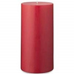 Christmas Red 2.75" x 4.6" Soy Wax Pillar Candle